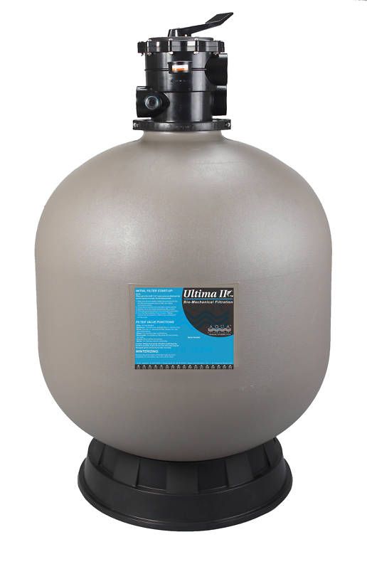 AQUA ULTIMA II 10000 gal. CYCLONIC BEAD FILTER 2 I/O  