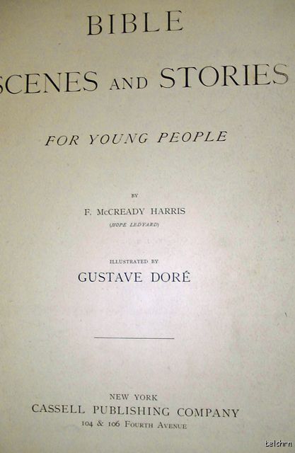 Bible Scenes and Stories ~ Gustave Dore Illustrated ~ 1883 ~ Ships 