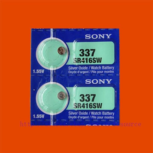 SONY SR416SW 337 SR416 416 Silver Oxide battery  