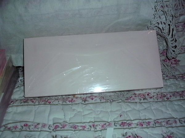 BLUSH PINK ENVELOPES 4 1/2 X 9 1/2 50 pcs  