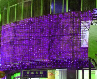 1024 LED Lights Curtain String,8Mx4M,Wholesale,Purple  