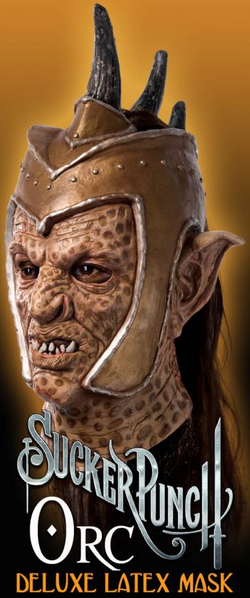OFFICIAL SUCKER PUNCH ORC DELUXE LATEX MASK  