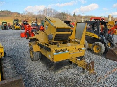 VERMEER SC752 TOW BEHIND DIESEL STUMP GRINDER, 1500 HOURS  