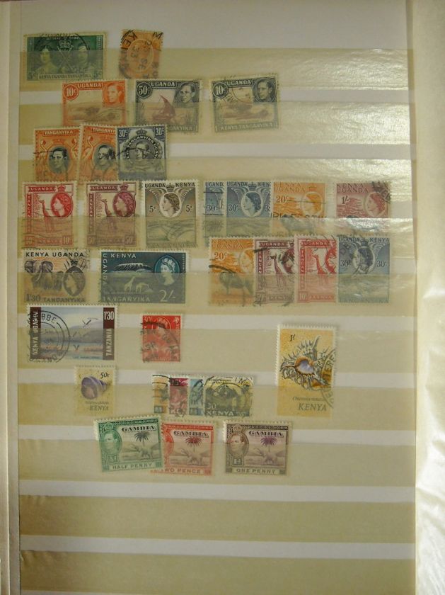 GB, Kenya , Nigeria, Gold Coast, Stamps Collection #401  