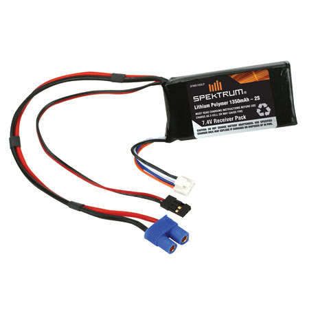 Spektrum SPMB1350LP LiPo Receiver Pack 1350 mah/1350mAh  