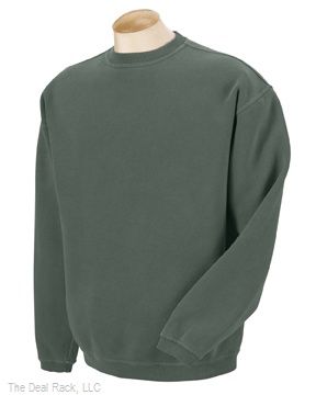 New Comfort Colors Mens Crew SweatShirt Big Sizes 2XL+  