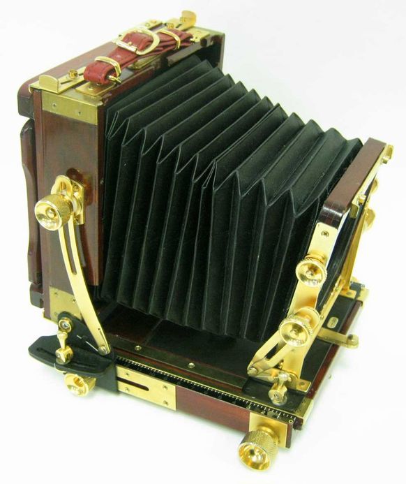 TACHIHARA CHERRY WOOD 4x5 LARGE FORMAT FIELD CAMERA NR  