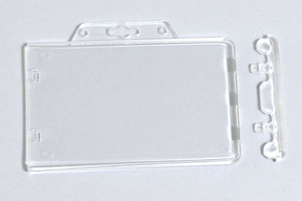 1840 6040 Horizontal Permanent Locking Card Holder  