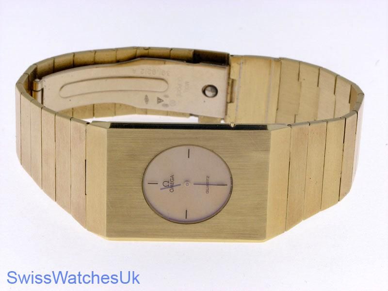 OMEGA 18k GOLD WATCH THE DINOSAURE ULTRATHIN Ship from London,UK 