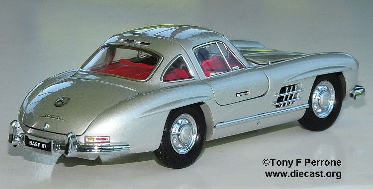 Franklin Mint 124 1957 Mercedes Benz 300 SL Gullwing  Ltd Ed of 500 