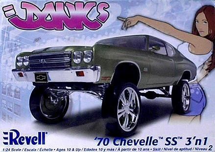 REV2058 1970 Chevelle SS 3n1 Donks Revell  