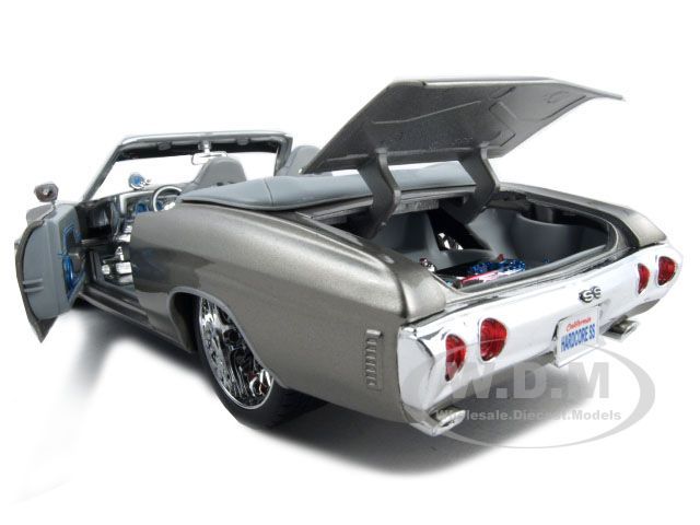 1971 CHEVROLET CHEVELLE SS 454 CONVERTIBLE GRAY 118  