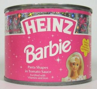 Heinz Barbie Pasta Can from the United Kingdom  