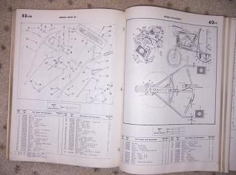 1961 1970 Jacobsen Power Lawn Tool Parts List Mower + F  