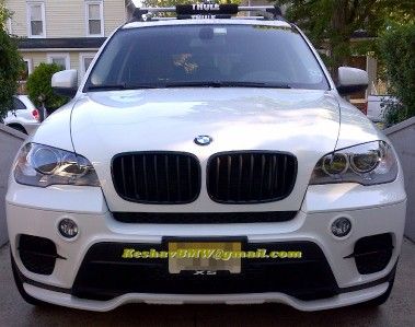 Genuine BMW E70 LCI X5 Aerodynamic Aero kit primed  New in box  