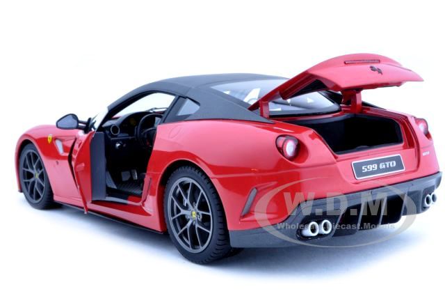 2011 FERRARI 599 GTO RED ELITE EDITION 118 DIECAST  