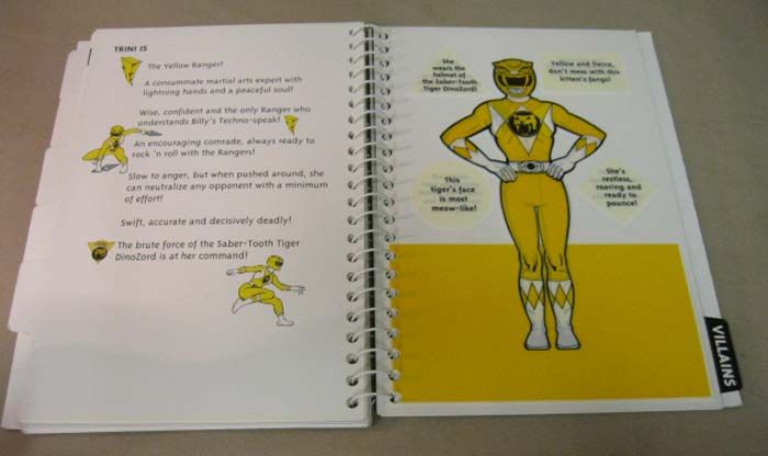 1994 The Official MIGHTY MORPHIN POWER RANGERS Guide Book  