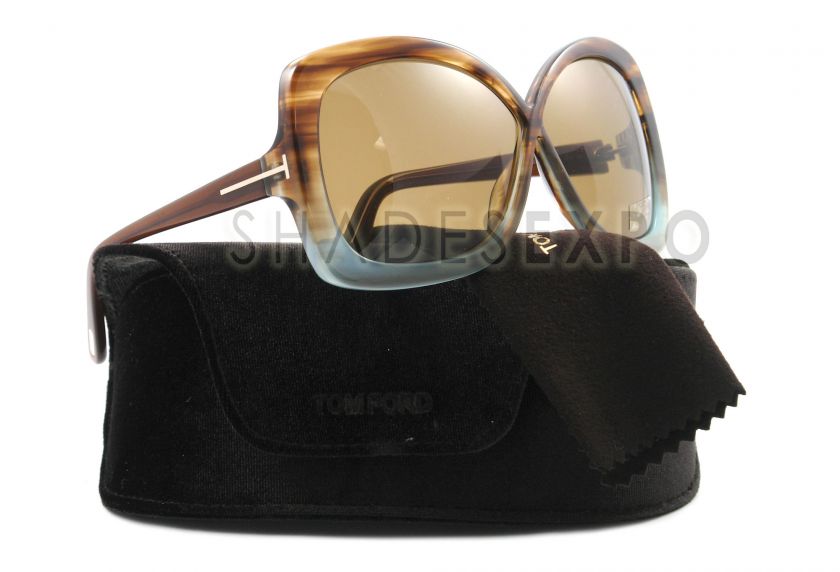 NEW Tom Ford Sunglasses TF 227 BROWN 86J CALGARY AUTH  