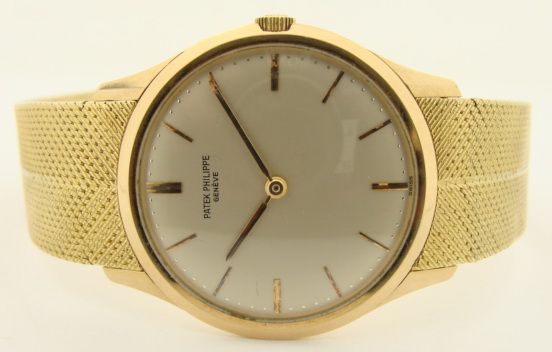 Rare PATEK PHILIPPE Ref. 2588 18K Gold Vintage Watch  