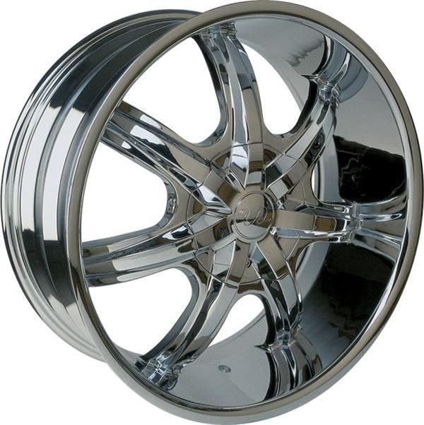 Wheel + Tire Packages 26 inch Triple chrome rim U2 35T  