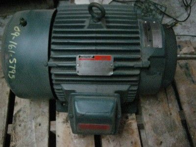 RELIANCE ELECTRIC 15HP AC MOTOR T 3525RPM 460V 3P 3PH TEFC FRAMEN RD 