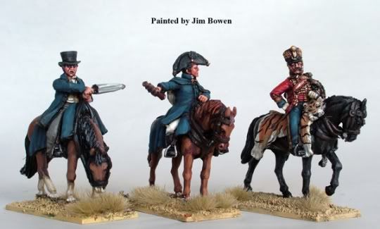   Miniatures WELLINGTON UXBRIDGE and PICTON Napoleonic 28mm BH2  