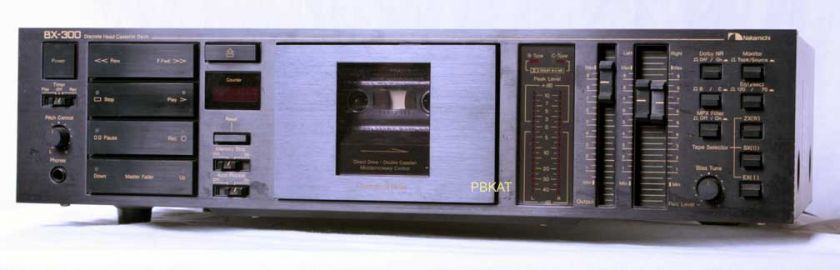 Nakamichi BX 300 3 Head Cassette Deck Sweet & Ready  