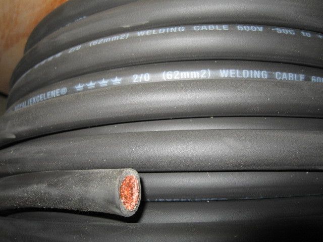 30 2/0 EXCELENE WELDING CABLE 15 BLACK and 15 RED USA NEW BATTERY 