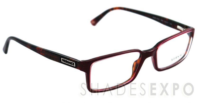 NEW Versace Eyeglasses VE 3142 BURGUNDY 868 VE3142 AUTH  