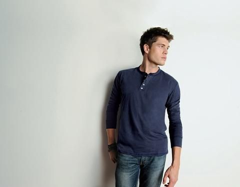 Canvas Mens 4.2 oz. Long Sleeve Henley 3150  