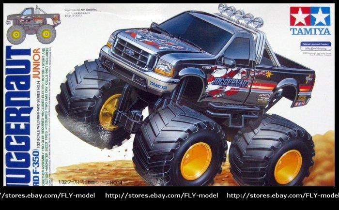 32 TAMIYA FORD F 350 JUGGERNAUT JUNIOR #17014  