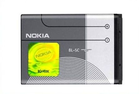 OEM NOKIA BL 5C BL5C BATTERY For 3620, 3650, 3660, 6030, 6085, 6086 