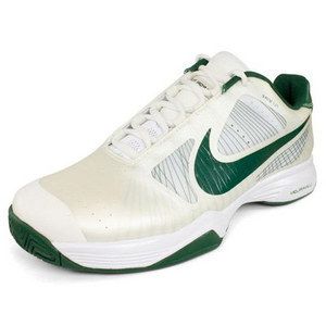 Nike Men Federer Wimbledon Lunar Vapor 8 Tour Tennis Shoes White 