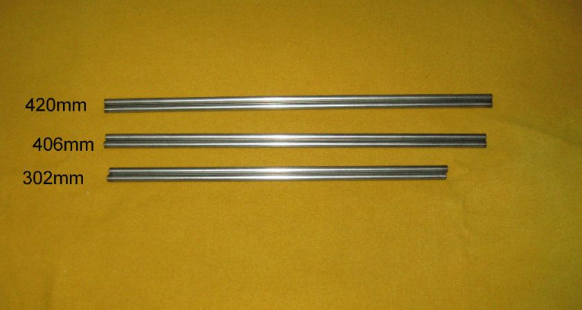 RepRap Mendel 3d printer Stainless Rods SAE 5/16 NEW  