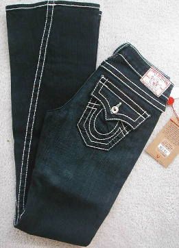 True Religion Joey disco big T jeans jackknife dark 24  