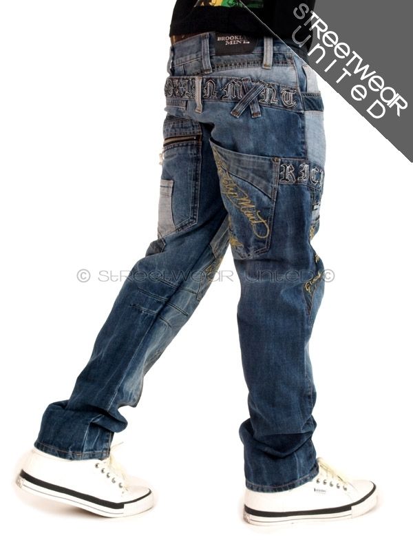 Brooklyn Mint Rock N Roll Denim Bar Jeans W30 of W40  