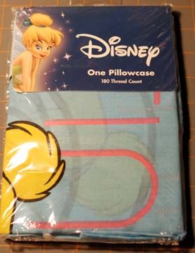 Disney Tinkerbell Pillowcase New Sixe 20 X 30 in.  