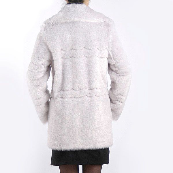 DHLFaux Mink Fur Women Winter Coat Jacket DU.MALLEXE  