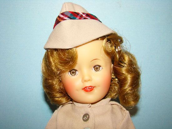 Ideal Shirley Temple Vinyl Wee Willie Winkie Doll 1960  