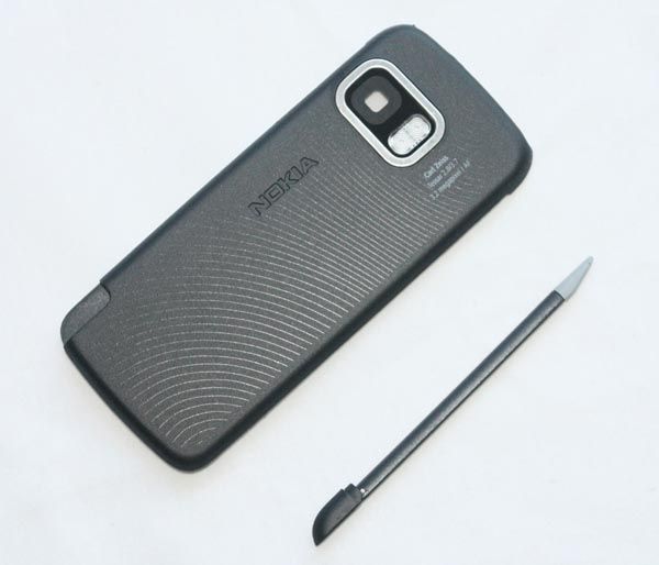 Back Battery Cover Housing Stylus for Nokia 5800 XpressMusic XM Black