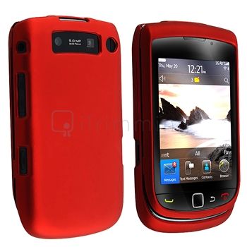 5x Hard Case Cover+Privacy Film For Blackberry 9800  