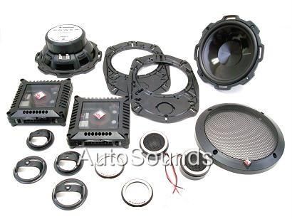 Fosgate T1652 S 6.5 5x7 6x8 Component Speakers 6 1/2  