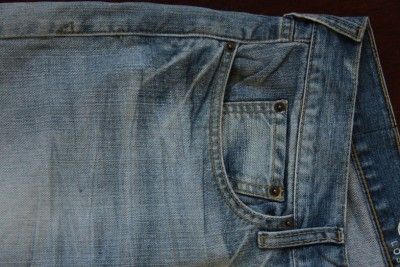 NWT GUESS Falcon Slim Boot Rock Wash Denim Jeans for men  