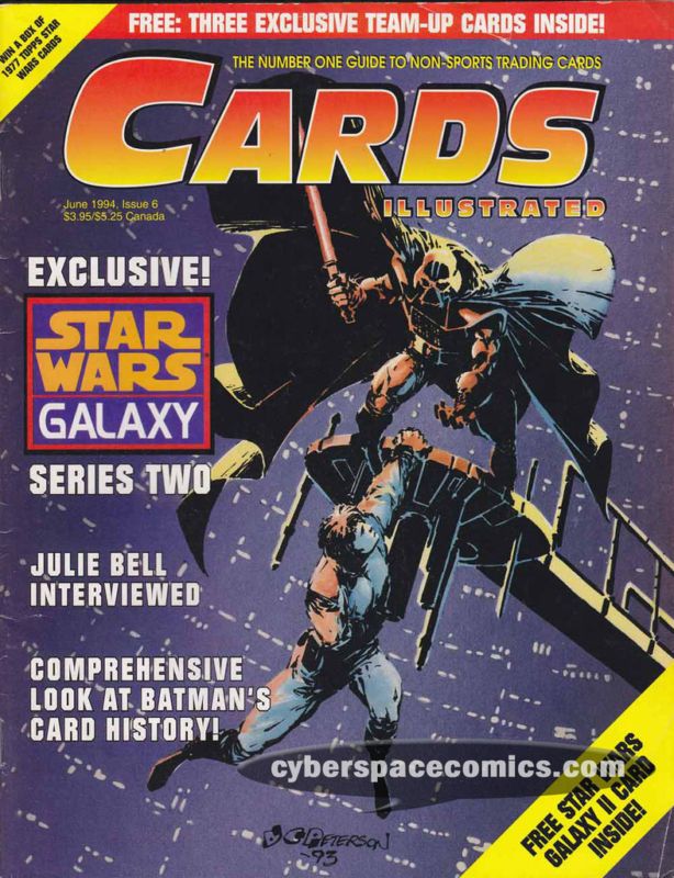 Cards Illustrated #6 star wars JULIE BELL INTERVIEW mag  