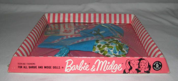 1966 MATTEL BARBIE CLUB MEETING OUTFIT #1672 NRFB MOC  