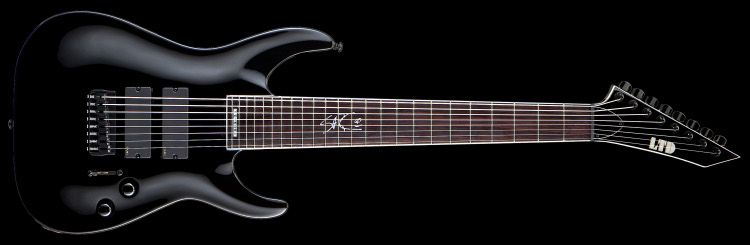   Stephen Carpenter Signature SC 608B 8 String Electric Guitar   Black
