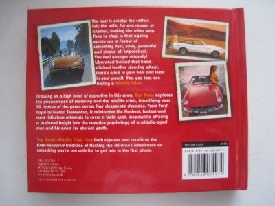 Topgears Midlife Crisis Cars by Matt Master HC  