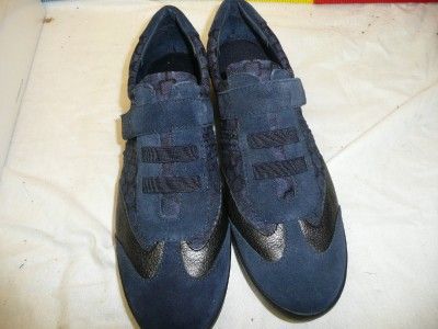 nine West, Trimpino, English Navy Med Suede Shoe U.S. women size 