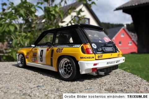 Renault R5 Turbo Rallye Umbau Tuning Youngtimer 118 Alufelgen ATS 