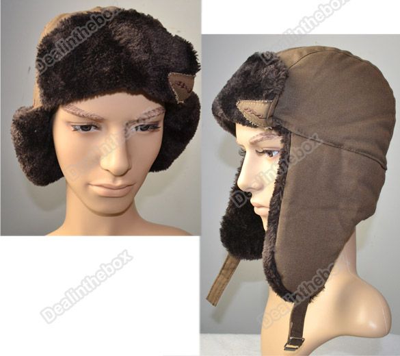   durable outdoor thermal shower proof trapper Russian ski hike hat cap